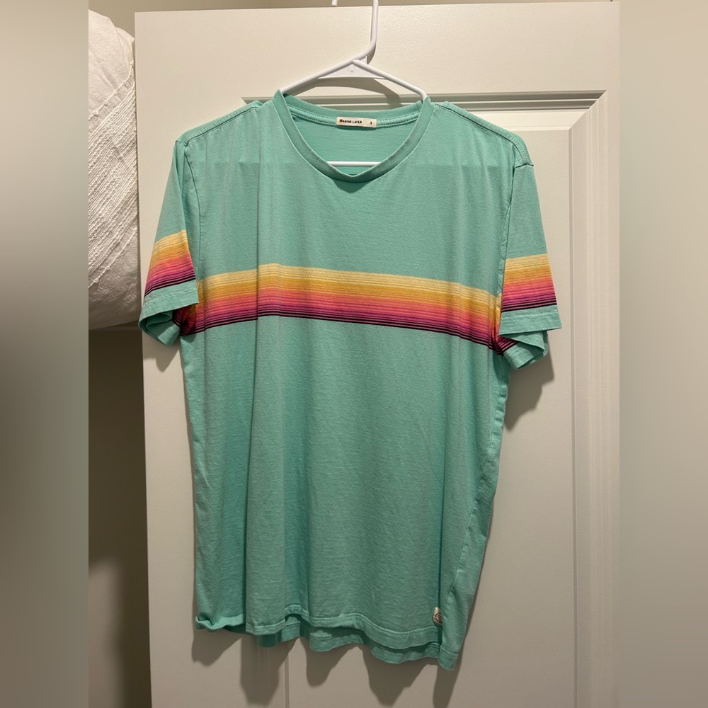 Marine Layer Signature Crew Stripe Tee